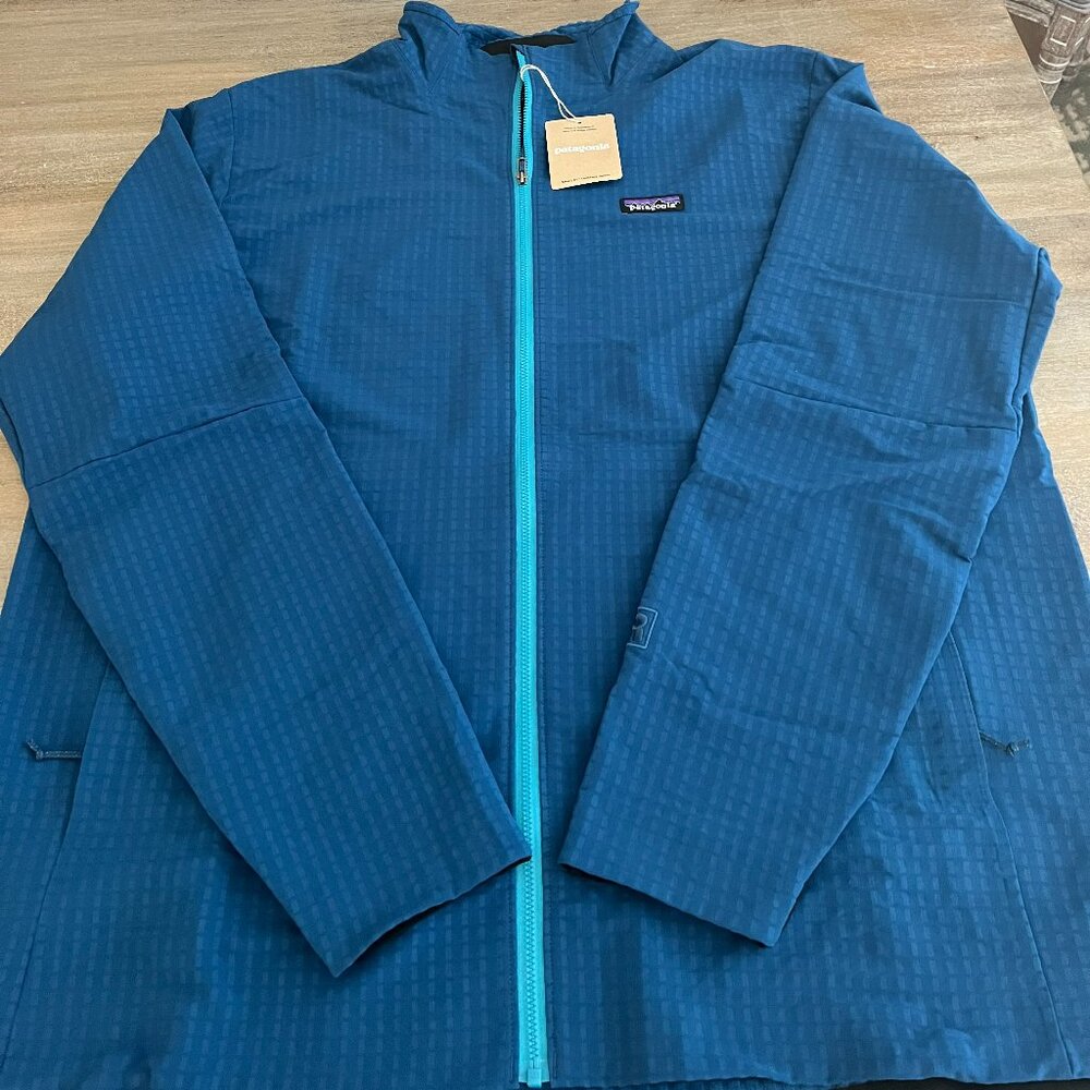 NWT Men's Patagonia R1 TechFace Jacket - Size XXL - Color Lagom Blue